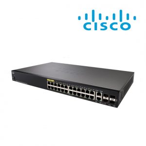 Managed Switch (24) port (10/100) (SF350-24-K9-EU)