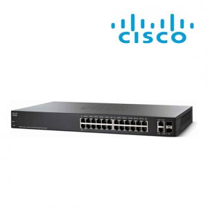 Smart Switch (24) port poe gigabit (SG250X-24P-K9-EU)