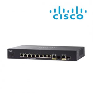 Managed Switch (8)port poe gigabit (SG350-10P-K9-EU)