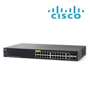 Managed Switch (24) port poe gigabit (SG350-28P-K9-EU)