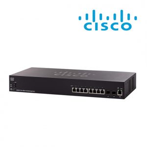 Managed Switch (8) port (SX350X-08-K9-EU)