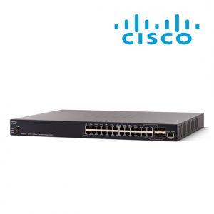 Managed Switch (24) port (10)g (SX350X-24-K9-EU)