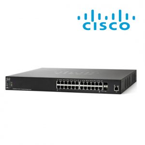 Managed Switch (24) port poe gigabit (SG350X-24P-K9-EU)