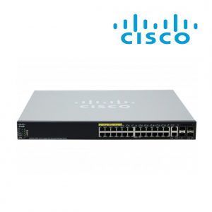 Managed Switch (24) port poe gigabit (SG550X-24MP-K9-EU)