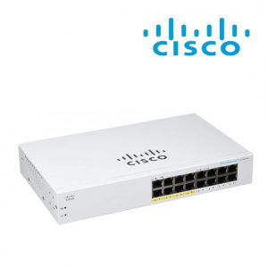 Unmanaged Switch (16) port gigabit (CBS110-16PP-EU)