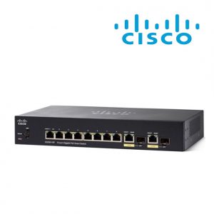 Smart Switch (8) port poe gigabit (SG250-10P-K9-EU)