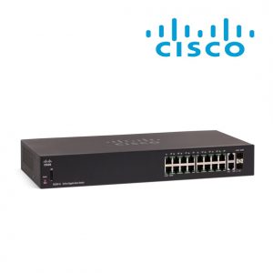 Smart Switch (16) port gigabit (SG250-18-K9-EU)