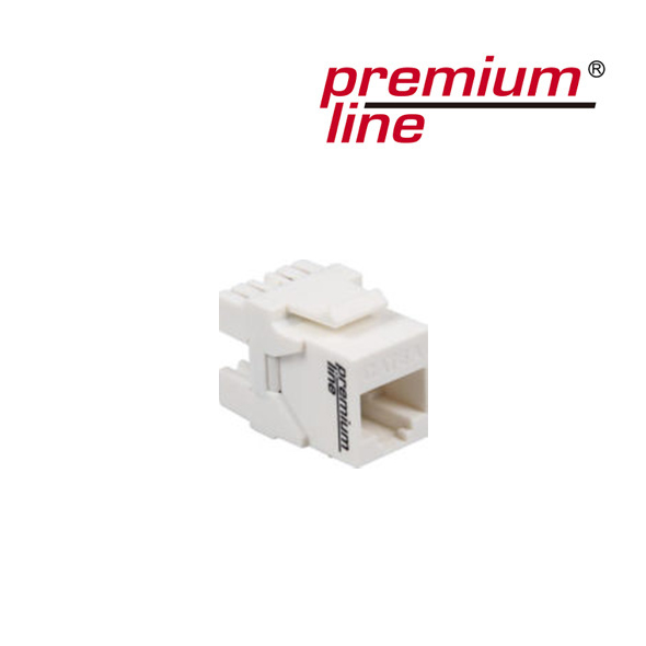 Keystone Jack, Cat.6A 180° Unshielded (109121010)