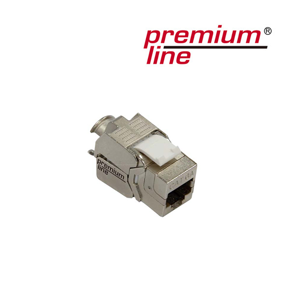 Slim Keystone Jack, Cat.6A 180° Shielded (109824010 )