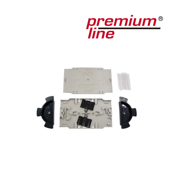 SPLICE CASETTE, FOR 12 PORT, GREY INCLUDING1 PC OF TRAY, 2 PC (243000005)
