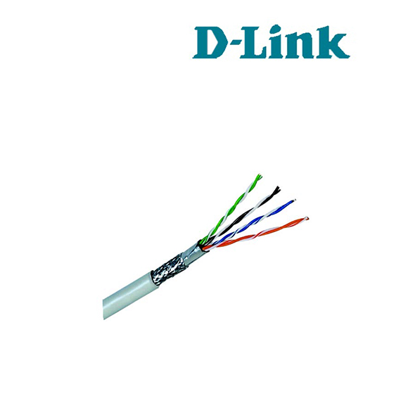 Cable SFTP, Cat6, 23 AWG Roll 305M, PVC, Gray (NCB-C6SFGRR-305)
