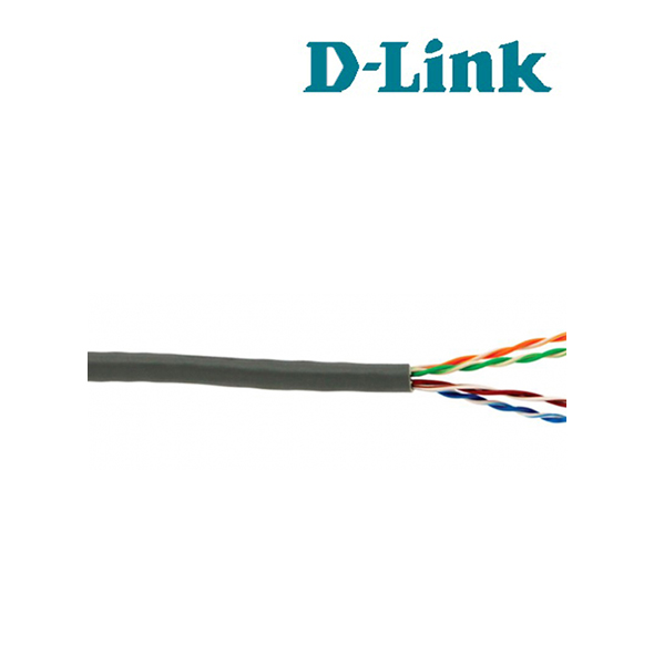 Cable UTP, Cat6, 23 AWG Roll 305M, PVC, Gray (NCB-C6UGRYR-305)