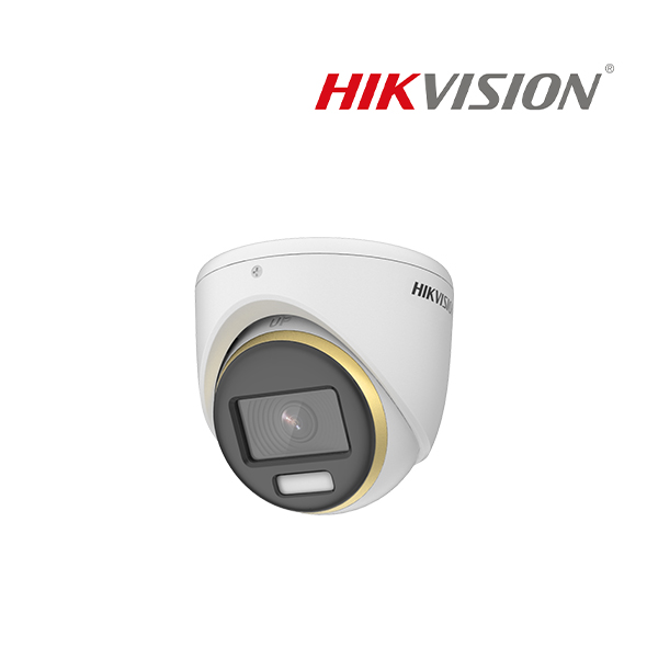 ColorVu Audio Fixed Turret Camera (2)MP (2.8)MM (DS-2CE70DF3T-MFS)