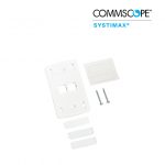 Face Plate, (70 × 115) without Shutter, (2)Port, white (108333063)