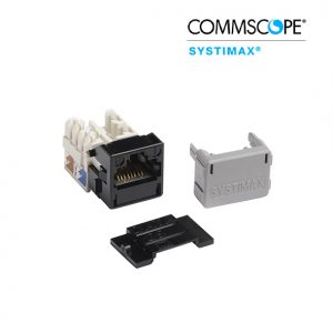 Keystone Jack, Cat.6 90° Unshielded - Black Colour (700206667)