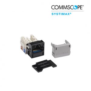 Keystone Jack, Cat.6A 90° Unshielded - Black Colour (760092361)