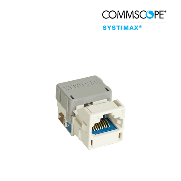 Keystone Jack, Cat.6A 90° Unshielded - White Colour (760092429)