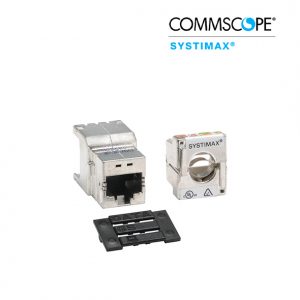 Keystone Jack, Cat.6A 180° Tool-Less Shielded- Silver Colour (760152801)