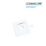 Face Plate,(  70 × 70) without Shutter, (1)Port, white (760200428)