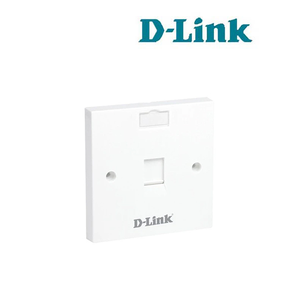 Face Plate, 86*86, Shutter, (1)Port, white (NFP-0WHI11)