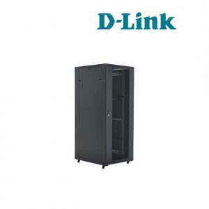 Network Server Cabinet (27)U (80*100)cm - GL (NFR-27U-8010-BL-GL)