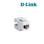 Keystone Jack, Cat.6 180° Unshielded - White Colour (NKJ-C6WHI1B21)
