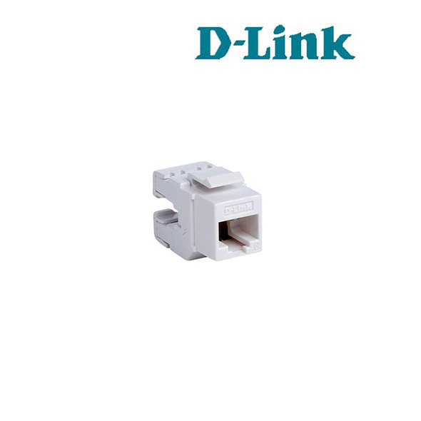 Keystone Jack, Cat.6A 180° Tool-Less Unshielded- White Colour (NKJ-6AWHI1B21)