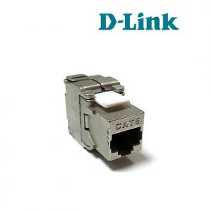 Keystone Jack, Cat.6 180° Tool-Less Shielded (NKJ-C6SMET2B21)