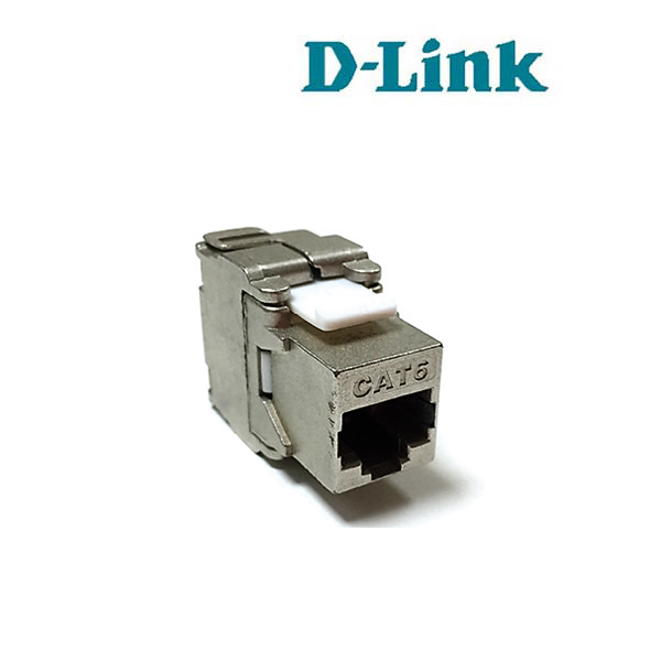 Keystone Jack, Cat.6 180° Tool-Less Shielded (NKJ-C6SMET2B21)