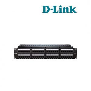 Patch Panel, Loaded, Cat.6A, (48) ports, Unshielded (NPP-6A1BLK481)