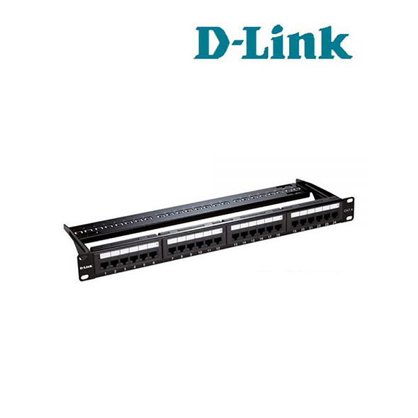 Patch Panel, Loaded, Cat.6, (24) ports, Shielded (NPP-C62BLK241)